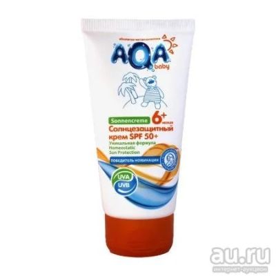 Лот: 10037880. Фото: 1. AQA Baby Солнцезащитный крем... Детская гигиена