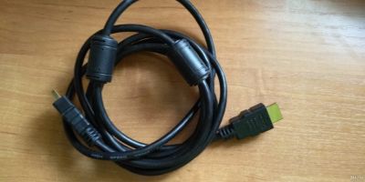 Лот: 13407813. Фото: 1. Кабель HDMI 2метра. Шлейфы, кабели, переходники