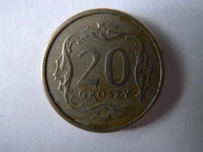 Лот: 4617847. Фото: 1. 20 польских грошей, Польша, оригинал... Европа