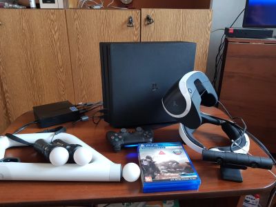 Лот: 15729132. Фото: 1. Aim Controller для PS4 + Игра... Аксессуары для игровых приставок, консолей, геймпады