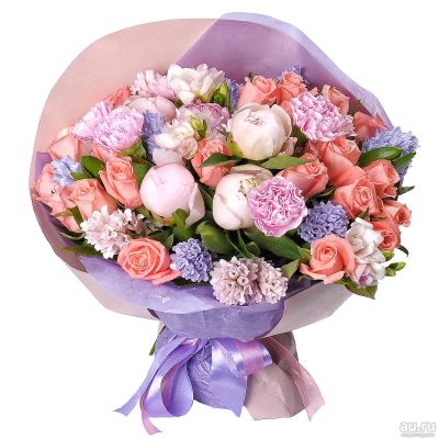Лот: 13570781. Фото: 1. Лот № 222 Букет Цветы девушке... Свежие цветы