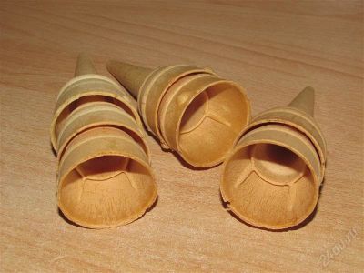 Лот: 2754687. Фото: 1. Вафельные стаканчики "Факел". Другое (продукты)