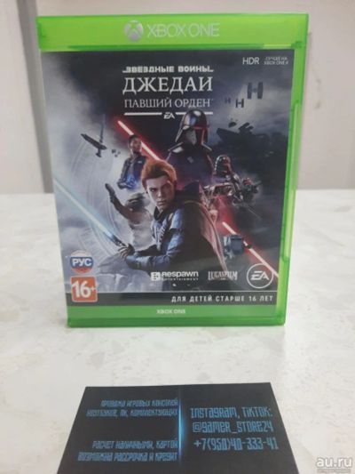 Лот: 18223175. Фото: 1. Star Wars. Jedi: Fallen Order... Игры для консолей