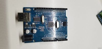 Лот: 13389345. Фото: 1. Arduino UNO R3 ATmega328p USB... Микроконтроллеры