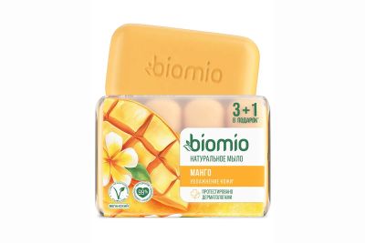 Лот: 24778789. Фото: 1. Натуральное мыло BioMio Bio-soap... Антисептики, защитные средства, медицинские маски