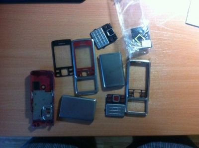Лот: 4721708. Фото: 1. Панель+ 2 клавиатуры nokia 6500. Корпуса, клавиатуры, кнопки