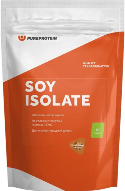 Лот: 8789775. Фото: 1. Soy Protein NEW от PureProtein... Спортивное питание, витамины
