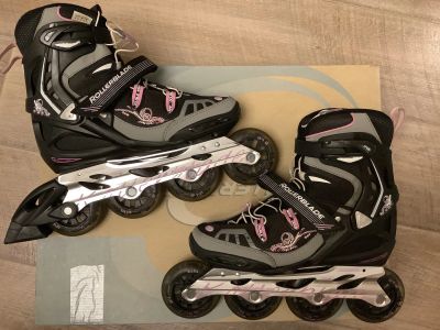 Лот: 16017525. Фото: 1. Роликовые коньки Rollerblade Spark... Роликовые коньки, скейтборды, самокаты