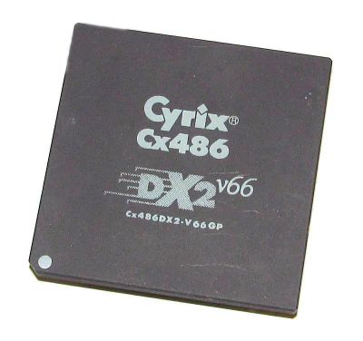 Лот: 5832700. Фото: 1. Процессор Cyrix Cx486 DX2-V66... Процессоры