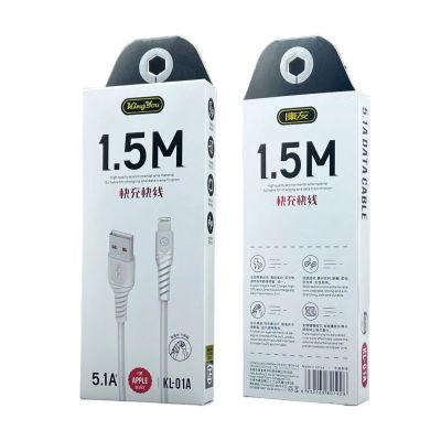 Лот: 22142798. Фото: 1. Кабель KINGYOU USB-LIGHTNING 5... Дата-кабели, переходники