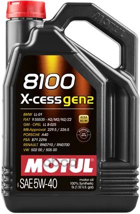 Лот: 24858246. Фото: 1. MOTUL Моторное Масло 8100 X-Cess... Масла, жидкости