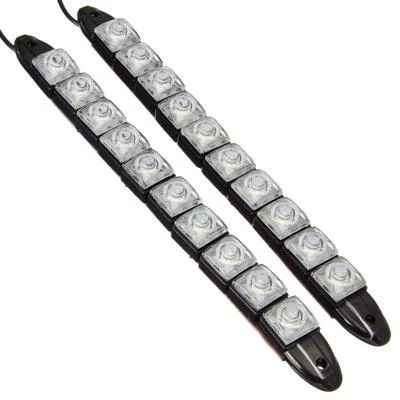 Лот: 10879709. Фото: 1. Дневные ходовые огни led 12v 255мм... Оптика и освещение
