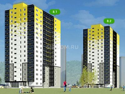 Лот: 12621664. Фото: 1. 2-комнатная квартира в новостройке... Квартиры, студии
