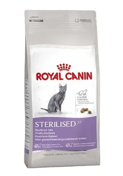 Лот: 5091008. Фото: 1. Корм Royal Canin Sterilised 37... Корма