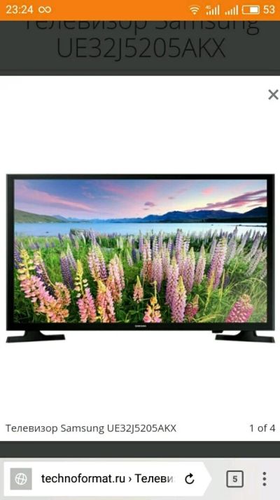 Лот: 10243518. Фото: 1. Samsung ue32j5205ak. Телевизоры
