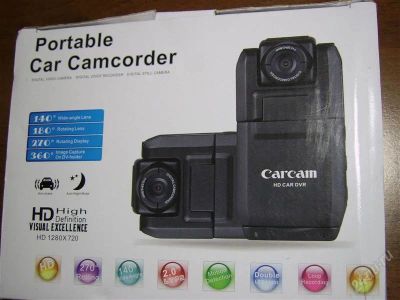 Лот: 2137936. Фото: 1. видеорегистратор.CARCAM. Видеорегистраторы,  радар-детекторы, системы парковки
