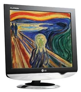 Лот: 3084065. Фото: 1. LG Flatron L1740B 1(возможен обмен... ЖК-мониторы