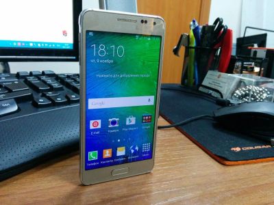 Лот: 10667160. Фото: 1. Две штуки Galaxy alpha G850F... Смартфоны