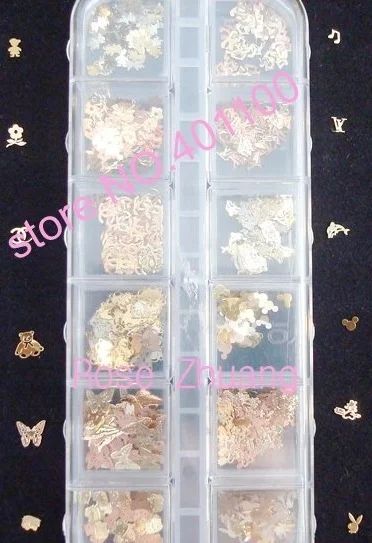 Лот: 2986440. Фото: 1. Украшения для дизайна Metallic... Украшения, дизайн ногтей