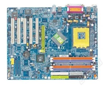 Лот: 446041. Фото: 1. Материнская плата Gigabyte GA-7N400... Материнские платы