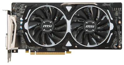 Лот: 9908740. Фото: 1. Видеокарта MSI RX 580 4Gb. Видеокарты