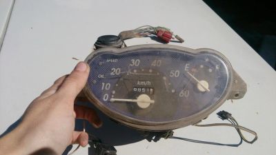 Лот: 9924034. Фото: 1. Приборная панель Honda Dio Fit... Запчасти