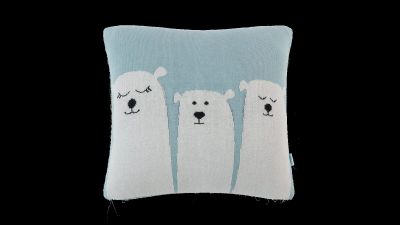 Лот: 22241995. Фото: 1. Подушка декоративная Funny three... Одеяла, подушки