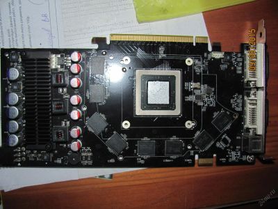 Лот: 5669269. Фото: 1. Видеокарта nvidia gt-9800 в детали... Видеокарты