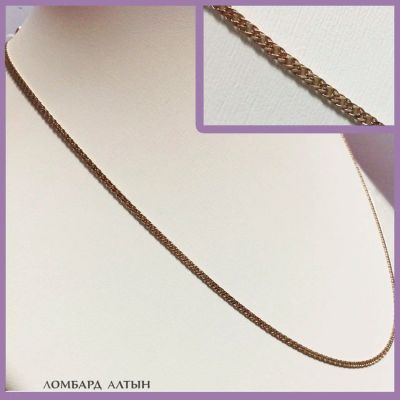 Лот: 6484689. Фото: 1. Золотая цепь 585 пробы. Вес 2... Цепочки