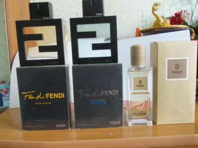 Лот: 3007225. Фото: 1. Fan di Fendi. Acqua pour Homme... Мужская парфюмерия