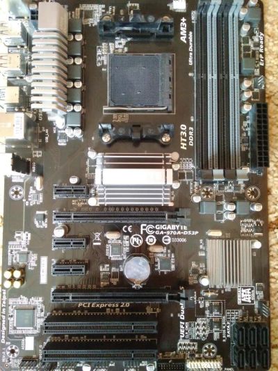 Лот: 11482289. Фото: 1. Материнская плата GA-970A-ds3p. Материнские платы