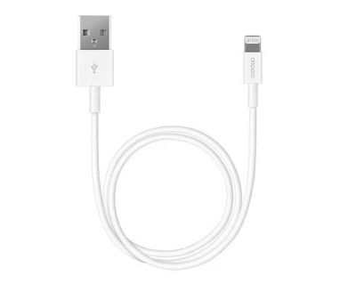 Лот: 20884983. Фото: 1. Кабель Deppa Lightning - USB белый... Дата-кабели, переходники