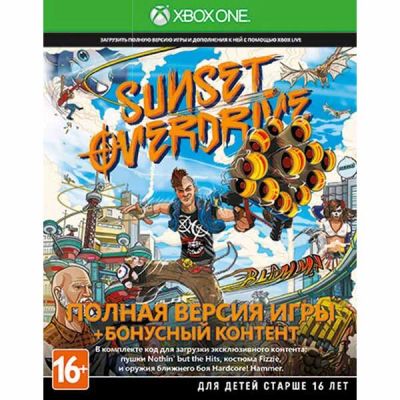 Лот: 4736628. Фото: 1. Sunset overdrive. Xbox one. Игры для консолей