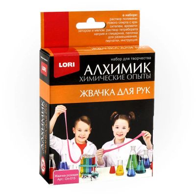 Лот: 16245047. Фото: 1. Химические опыты. Жвачка для рук... Развивающие