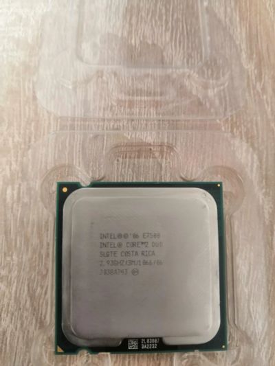 Лот: 16952933. Фото: 1. Intel Core 2 Duo E7500. Процессоры
