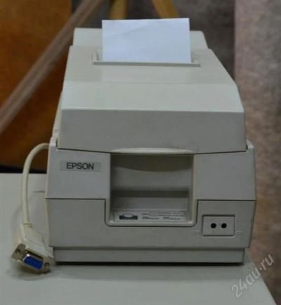 Лот: 1222169. Фото: 1. Принтер чеков Epson TM-U210A. Торговое