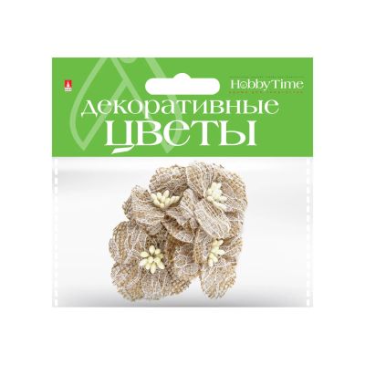 Лот: 25012294. Фото: 1. Декоративные украшения из мешковины... Материалы для ручной работы