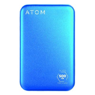 Лот: 24496584. Фото: 1. Внешний жесткий диск Atom 500GB... Внешние жесткие диски