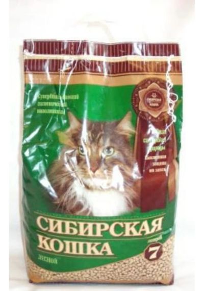 Лот: 4832604. Фото: 1. Наполнитель древесный Сибирская... Миски, лотки, наполнители