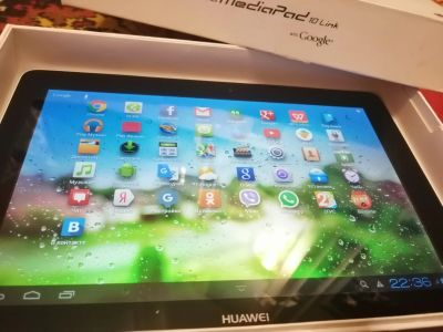 Лот: 16366386. Фото: 1. Планшет huawei mediapad 10 link... Планшеты