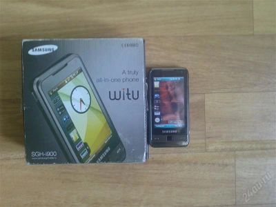 Лот: 1350967. Фото: 1. Samsung SGH-i900 WiTu. Кнопочные мобильные телефоны