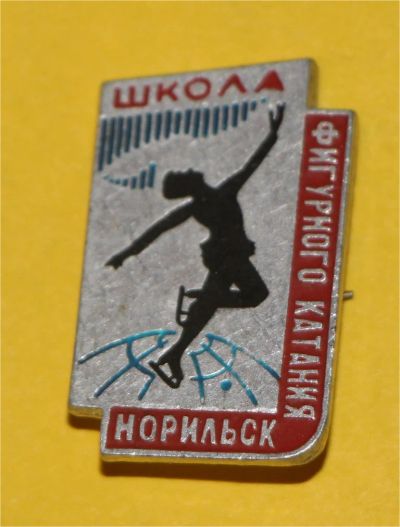 Лот: 6830167. Фото: 1. Знак Школа фигурного катания... Сувенирные