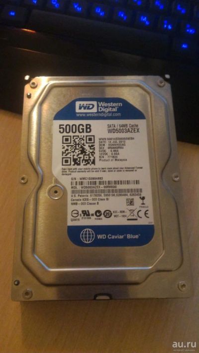 Лот: 8613251. Фото: 1. Винчестер HDD жесткий диск Western... Жёсткие диски (HDD)