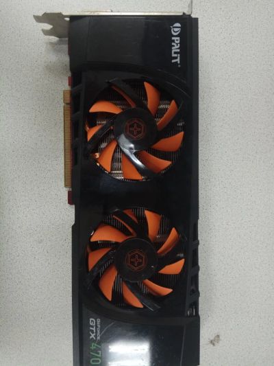 Лот: 9956402. Фото: 1. PALIT GTX470. Видеокарты