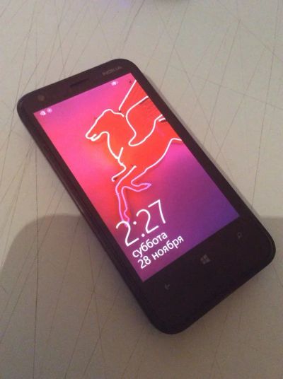 Лот: 6507624. Фото: 1. Nokia Lumia 620 8Гб+microSD -... Смартфоны
