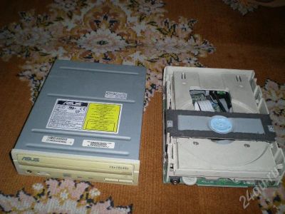 Лот: 190846. Фото: 1. Asus CD-RW + Asus CD-Rom (без... Приводы CD, DVD, BR, FDD