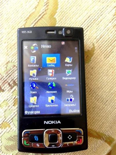 Лот: 2708886. Фото: 1. nokia n95 8gb обмен на android... Смартфоны
