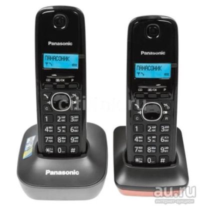 Лот: 15222412. Фото: 1. Радиотелефон Panasonic KX-TG1612RU... DECT и радиотелефоны