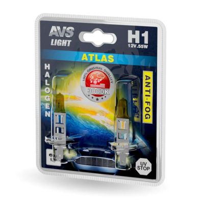 Лот: 20584332. Фото: 1. Галогенная лампа AVS /ATLAS ANTI-FOG... Оптика и освещение