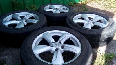 Лот: 11593320. Фото: 1. Комплект колес Lexus RX r18 5х114... Шины на дисках